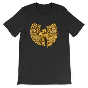 Wu-Tang t-shirt 25 Years Tee to match JORDAN 1 HIGH OG "Pollen" 555088 701